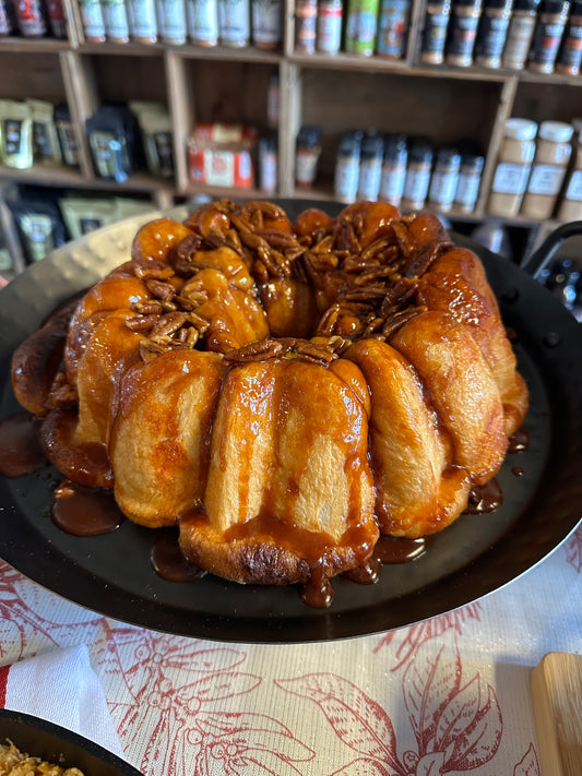 OVERNIGHT BUTTERSCOTCH BUBBLE BREAD (AKA MONKEY BREAD)