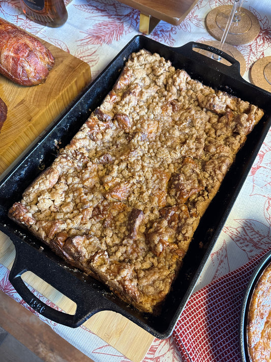 EGGNOG FRENCH TOAST CASSEROLE