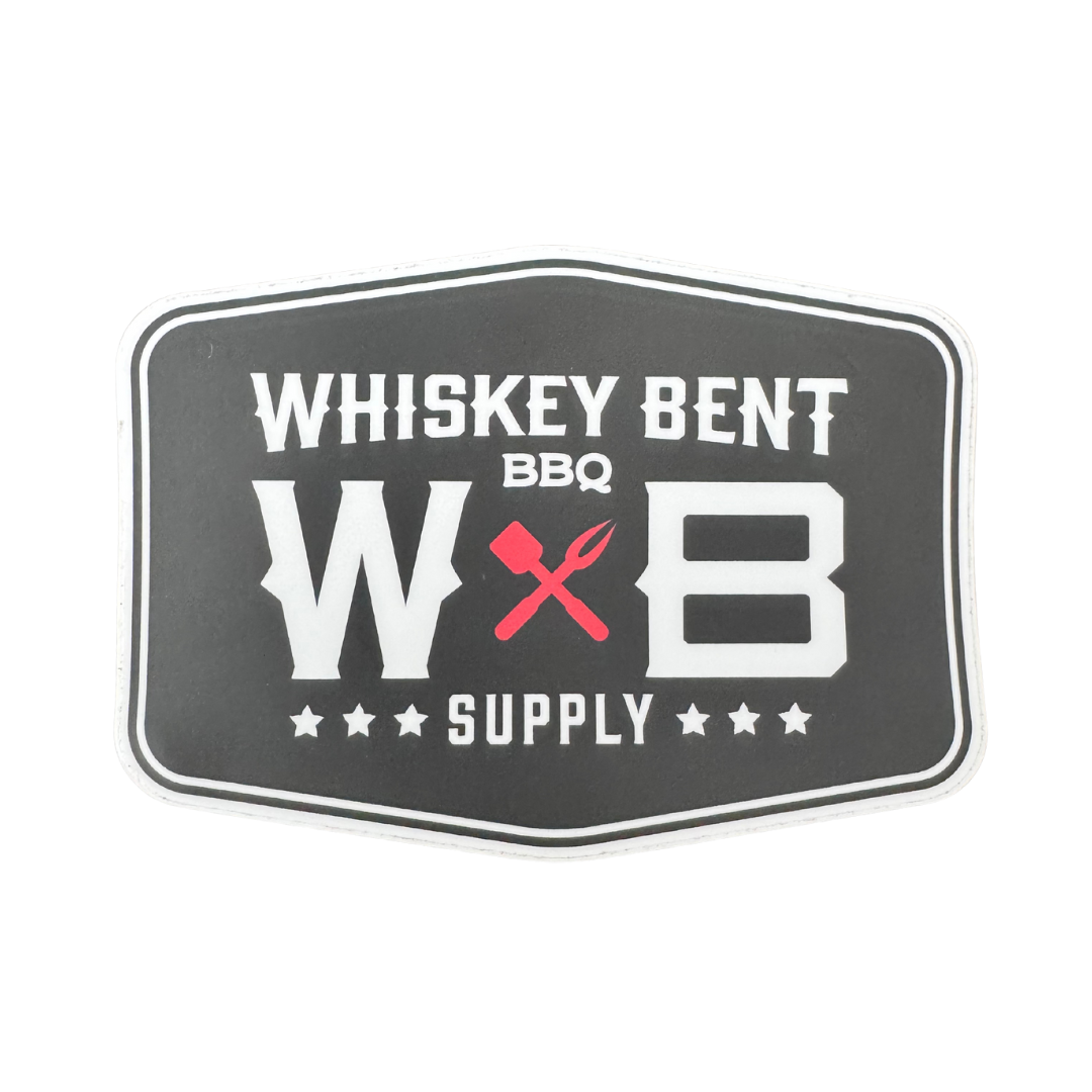 Whiskey Bent BBQ Supply Sticker