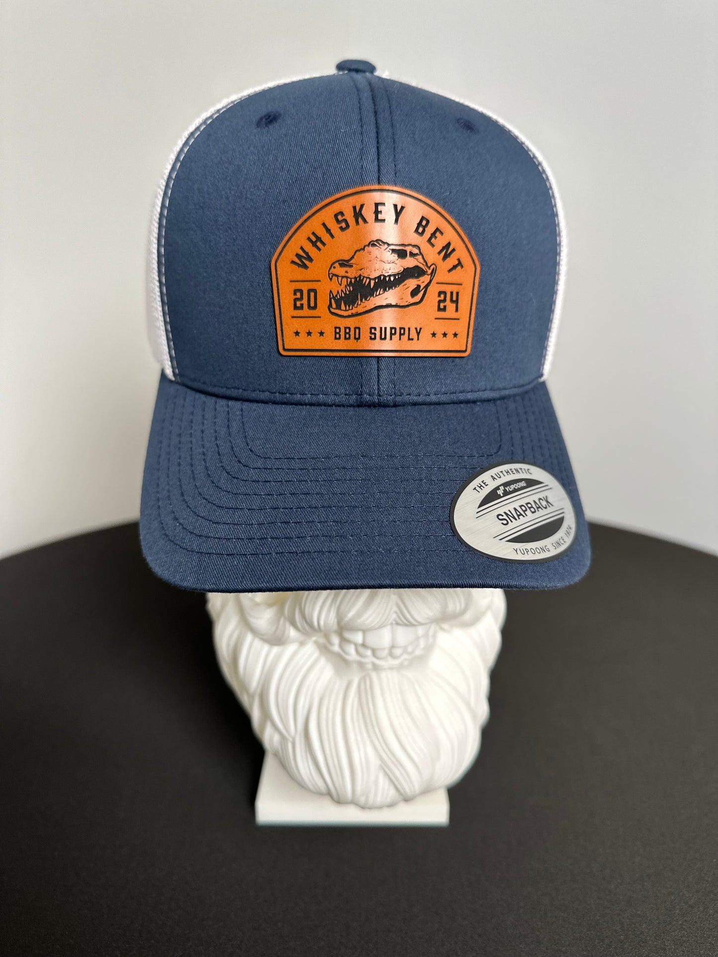 Whiskey Gator 2024 BBQ Supply Snapback Hat