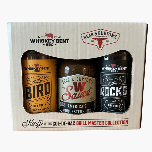 Whiskey Bent BBQ & Bear & Burton’s W Sauce Collaboration